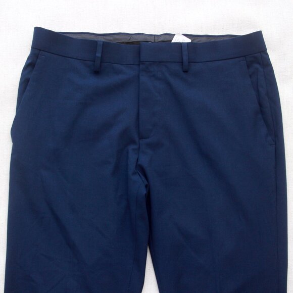 Kenneth‎ Cole Reaction Men's Dress Pants Blue 34Wx32L E02119 - Picture 5 of 9